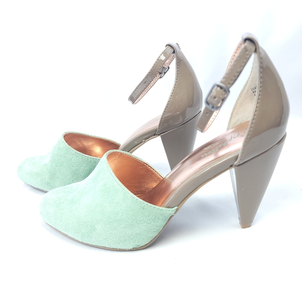 Seychelles Music To My Ear Cone Heel Pumps Sz 7.5